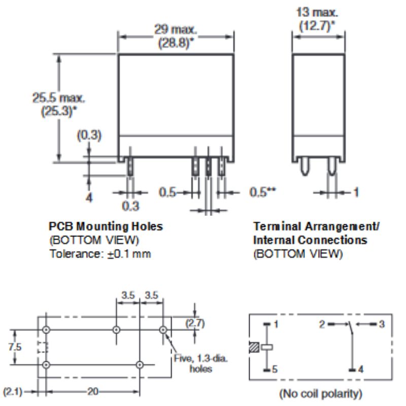 RELAY AC 24V 6205